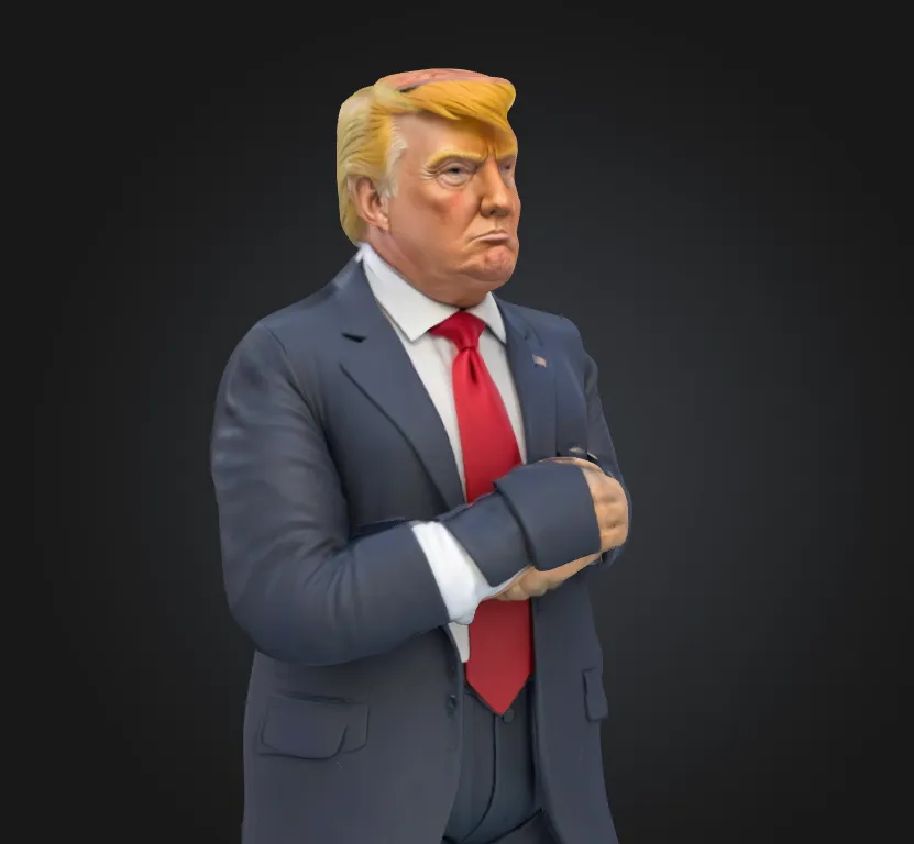 Trump Face Model Donald Trump by paoloronco MakerWorld: Download Free 3D Models