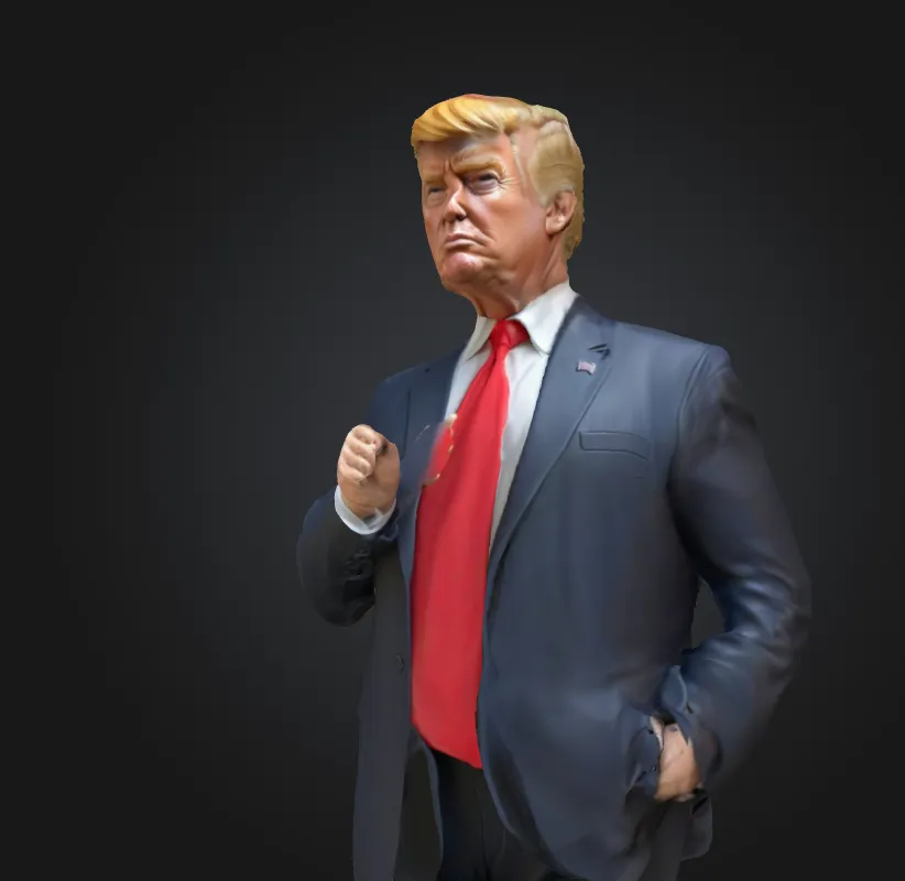 Trump Face Model Donald Trump by paoloronco MakerWorld: Download Free 3D Models