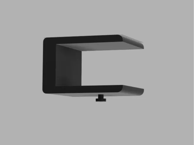 Parametric Power Bar Holder (Screw Free)