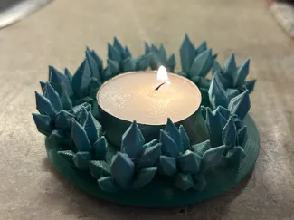 Crystal Candle Holder