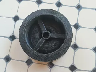 Lawnmower wheel