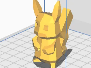 Pikachu Low Poly