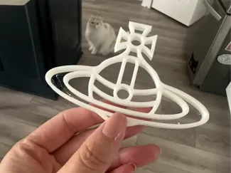 Vivienne Westwood Orb logo Keychain