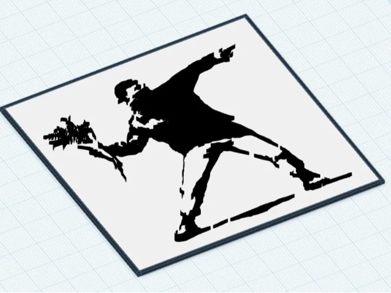 Flower Thrower - Banksy