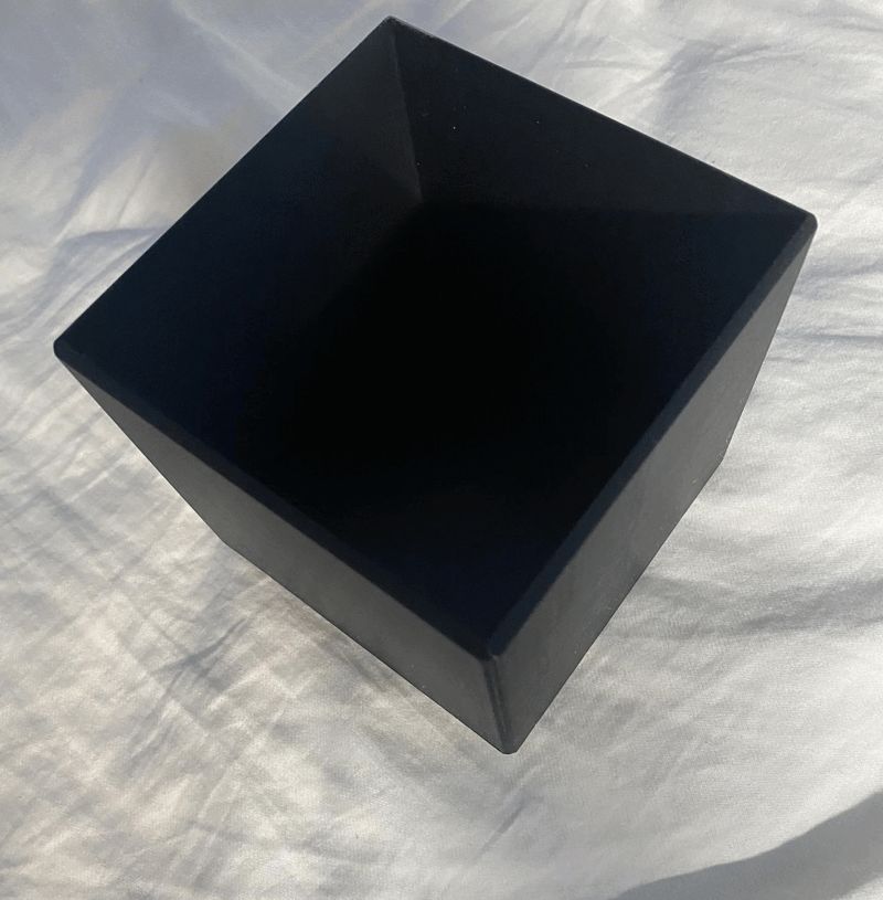4x4x4 inch solid storage container