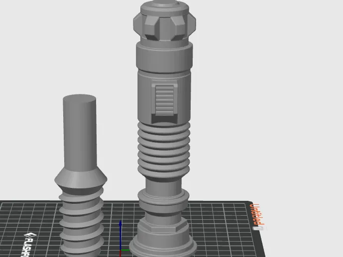 Pool Noodle Light Saber with Screw Pin