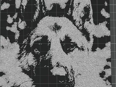 german shepherd hueforge
