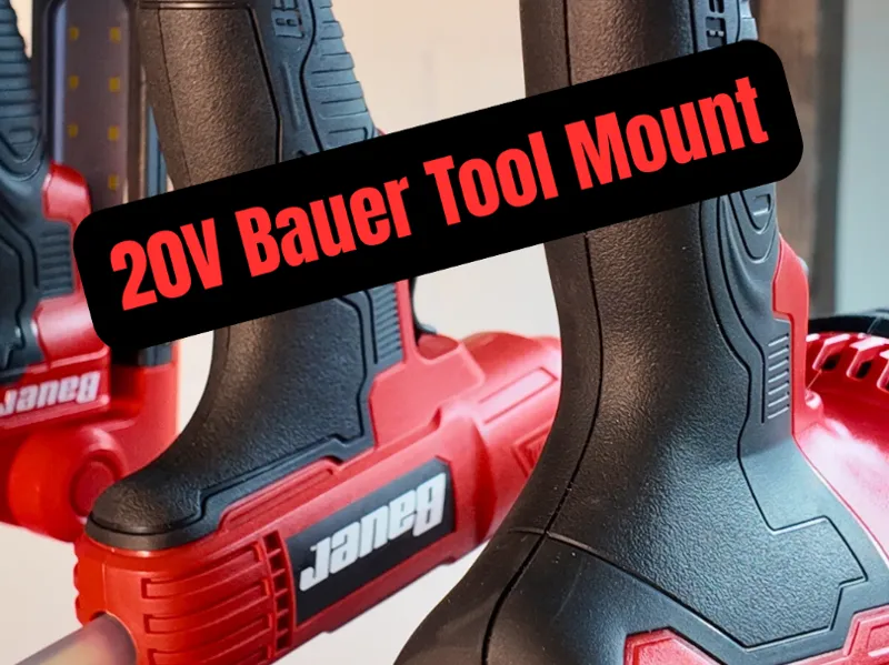 20V Bauer Tool Mount 