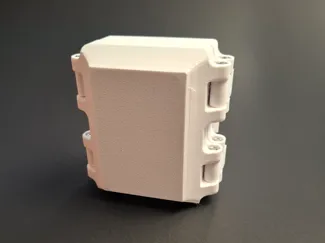 New Customizable Hinged Electronics Enclosure