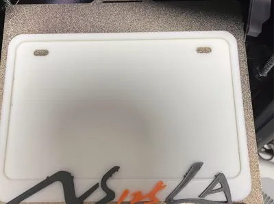 ns125la license plate frame