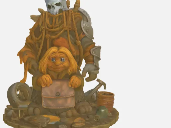 the junk lady labyrinth