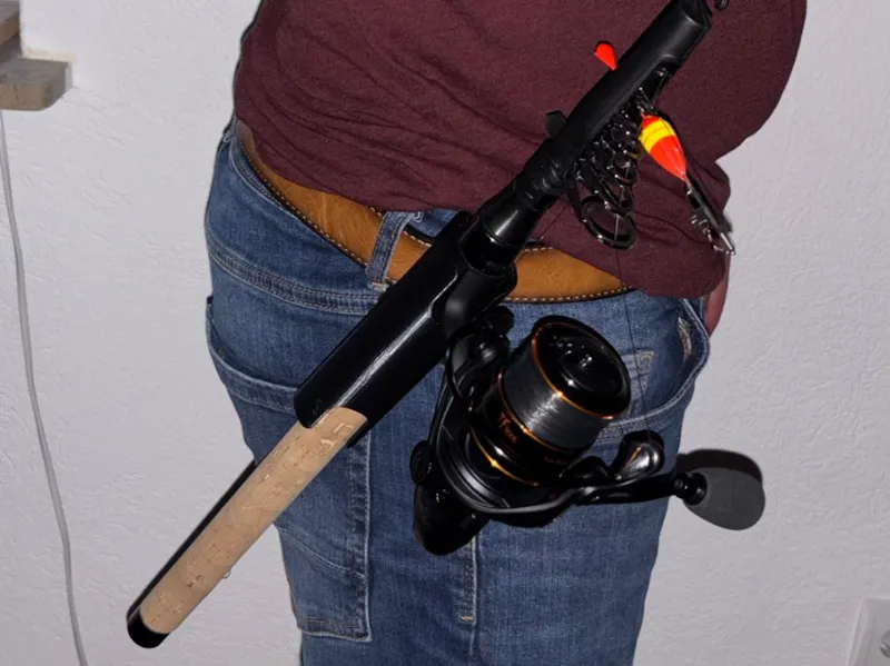 Angelruten Holster Clip on