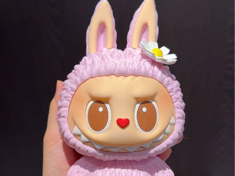 Mokoko's Heart Nose and Little Flowers - Free 3D Print Model