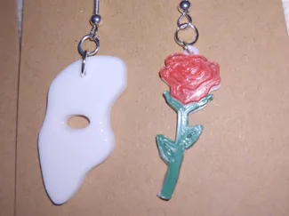 Phantom of the Opera Earrings