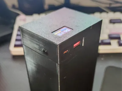 100W LCD Power Bank Case