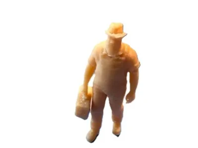 Mechanic Carrying Toolbox