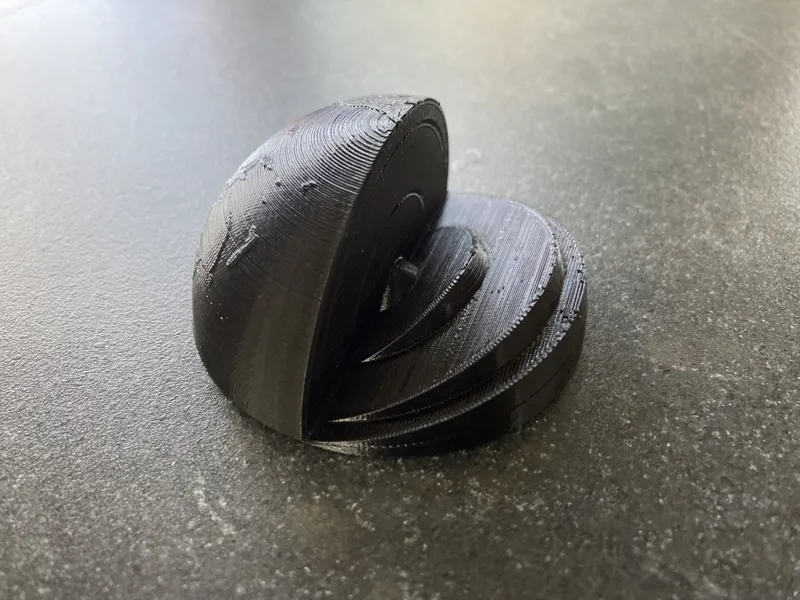 Half Earth core cutaway with continents
