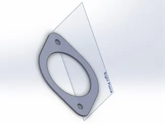 Weber IDF 44 test flange