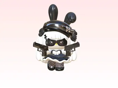 Dual-Gun Cat