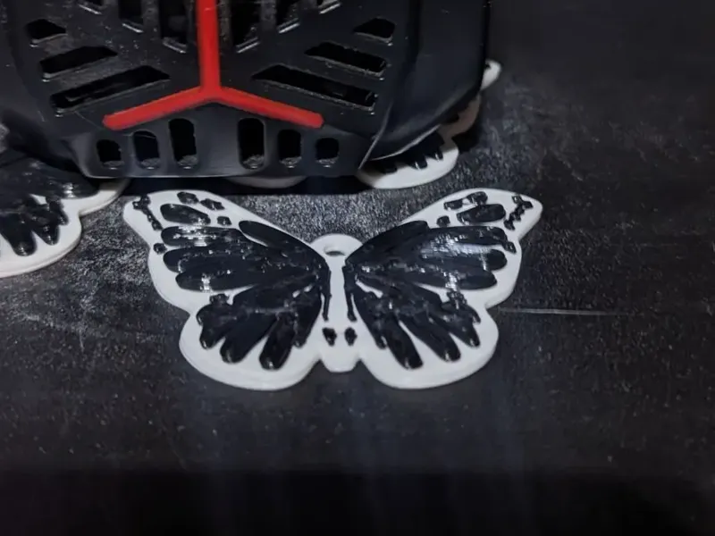 Mariposa Eladio Carrion - Llavero Monarca