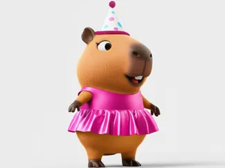 Capivara aniversario