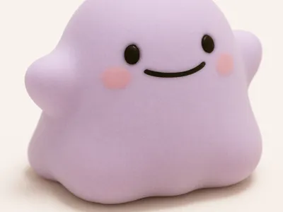 Adorable Round Ditto Figurine