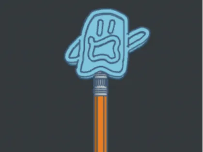BLOBY Pencil Topper