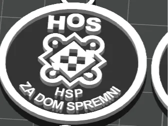 HOS Keychain