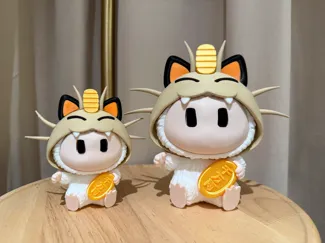 分件版 招财猫喵喵 小手办cos服（无需AMS）