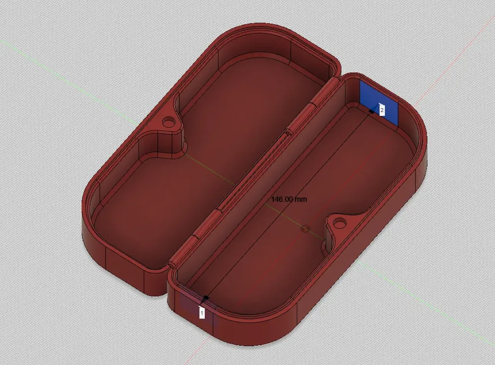 Glasses case NO SUPPORTS by 43D PRINT MakerWorld: Download Free 3D Models