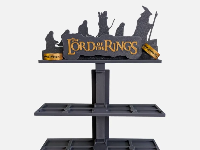 Lord of the rings bitty pop display