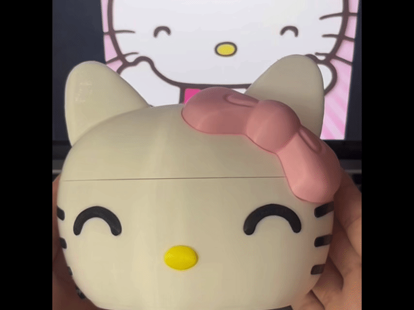 Hello kitty表情盒子系列#happy# - 无支撑 - 无AMS