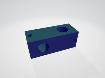 pipe holder (16mm) for the garden and bolt M6