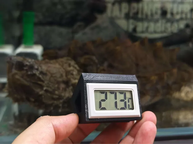 鱼缸温度计支架