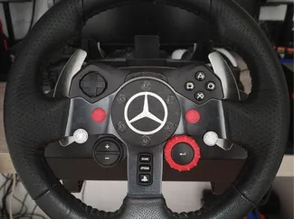 Mercedes logitech g29 tapa central