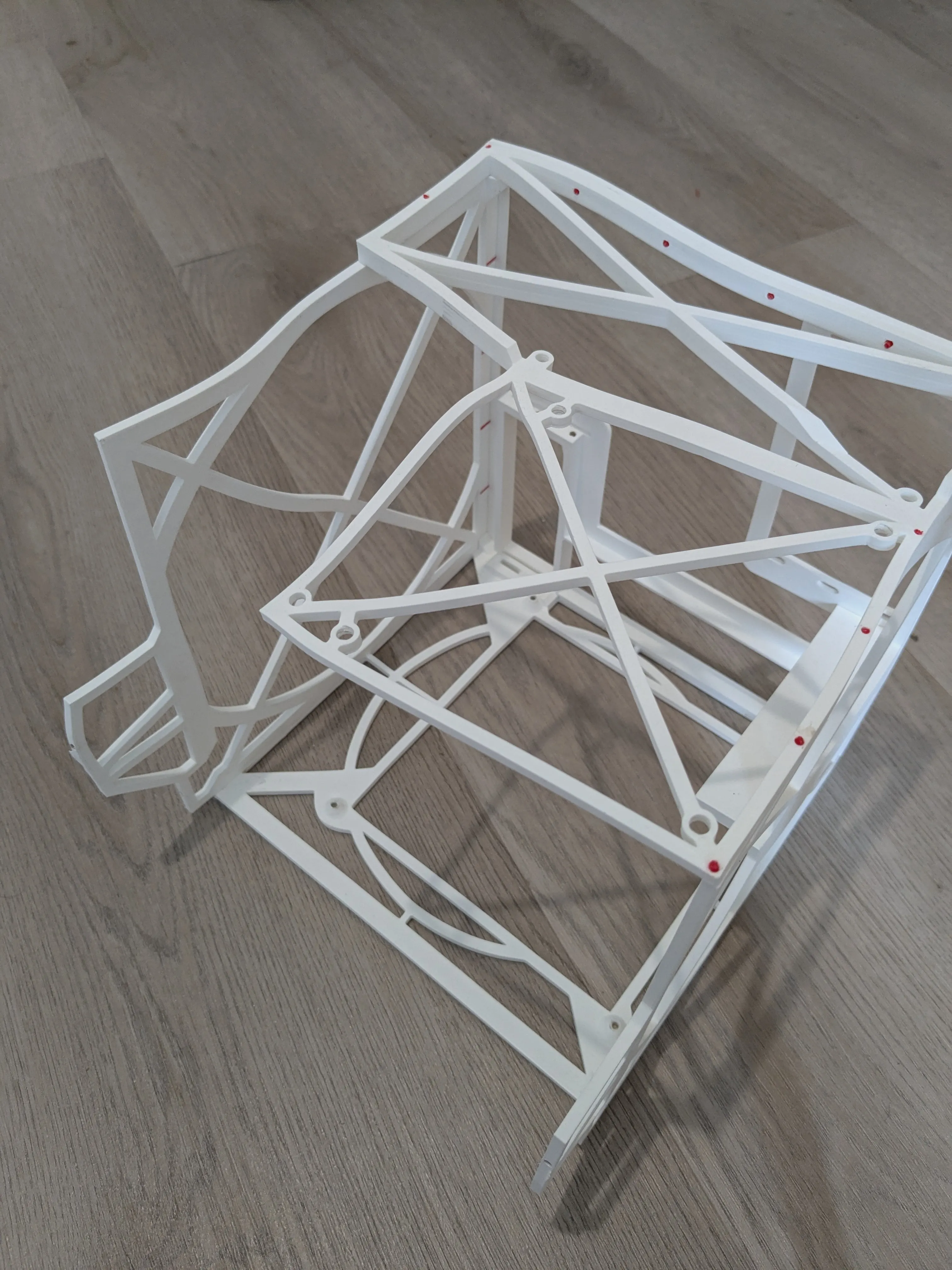 Warped PLA Chassis
