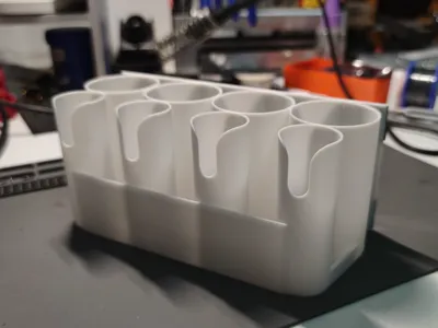 Toothbrush holder (toothpaste can be placed)