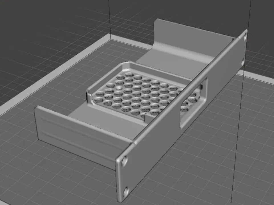 10 Inch Rack 3d Part 1U Argon Neo 10 inch rack mount - Free 3D Print Model - MakerWorld