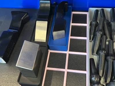 Gridfinity Bucking Bar Holders