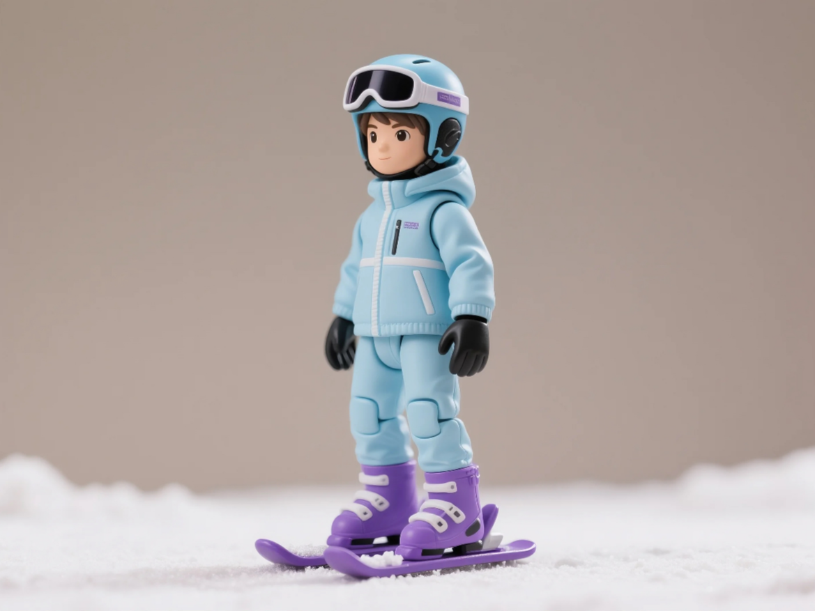 Snowboardcu Entegre Baskı A1mini için uygun