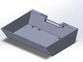 Bac Simple Dark Water Bait Boat MK2 + Lâche-Ligne