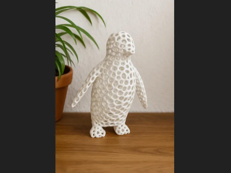 Voronoized Penguin