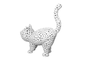 Voronoized Cat.