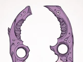 Intricate Double Bladed Design