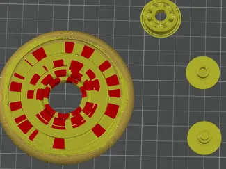 pizza fidget spiner