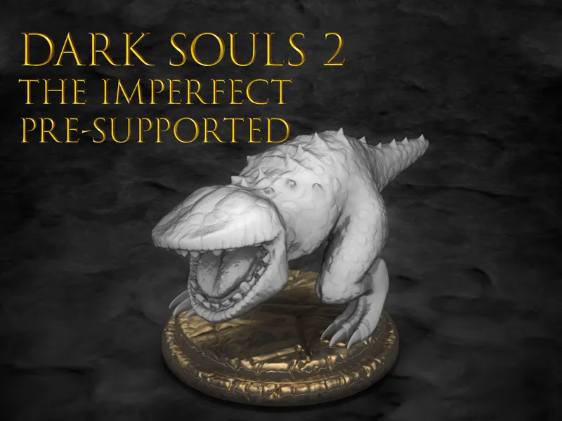 Dark souls The imperfect (miniature) Pre-supported