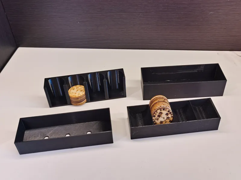 硬币盒/筹码盒/Coin container/Poker chips box