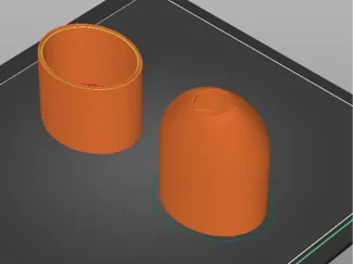 Contour Cube ice
