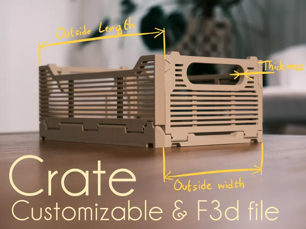 Crate customizable