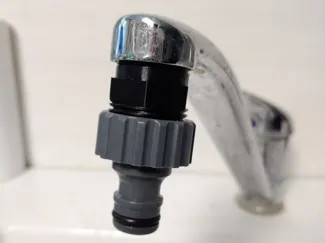 Faucet adapter M24x1 to 3/4 inch
